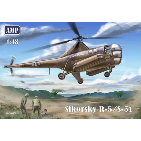 SIKORSKY R-5/S-51 1/48 AMP