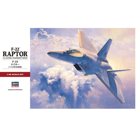 F-22 RAPTOR 1/48 HASEGAWA