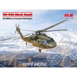 UH-60A BLACK HAWK 1/48 ICM