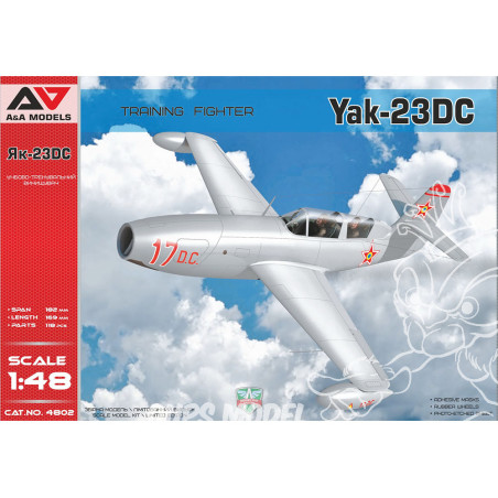 YAK-23 DC 1/48 A&A MODELS