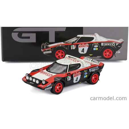 LANCIA STRATOS HF N°4 VAINQUEUR RALLYE DE SAN REMO 1978 1/64 MINI GT