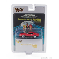 FORD MUSTANG MACH I JAMES BOND 007 LES DIAMANTS SONT ETERNELS 1971 1/64 MINI GT