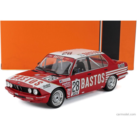 BMW 528I (E27) N°28 24H DE SPA 1982 1/18 IXO