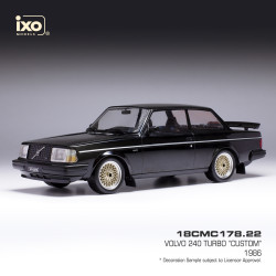 VOLVO 240 TURBO CUSTOM 1986  1/18 IXO