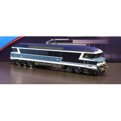 1/87 JOUEF LOCOMOTIVE DIESEL CC 72084 LIVREE D'ORIGINE ANALOGIQUE SNCF