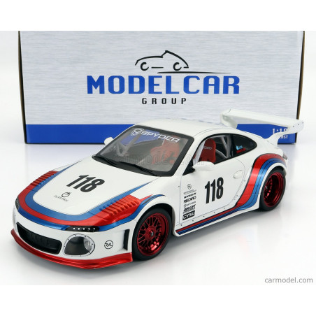 PORSCHE OLD AND NEW 997 BASE 911 N°118 2020 1/18 MODELCARGROUP