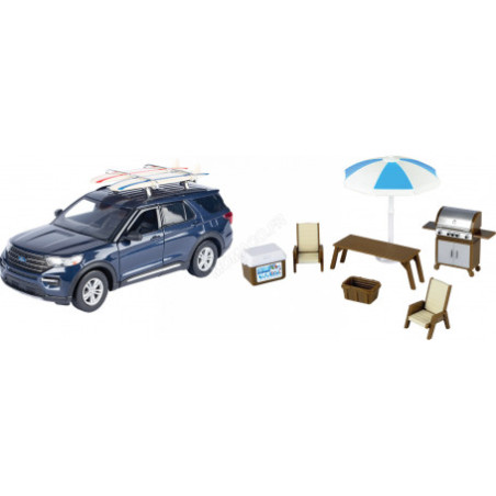 FORD EXPLORER XLT 2022 AVEC ACCESSOIRES 1/24 MOTORMAX