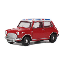 OLD MINI COOPER UNION JACK 1/76 OXFORD