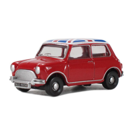 OLD MINI COOPER UNION JACK 1/76 OXFORD