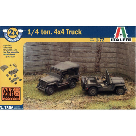 JEEP WILLIS 1/72 ITALERI