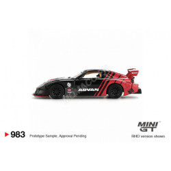 MAZDA RX7 LB SUPER SILHOUETTE ADVAN 1/64 MINI GT