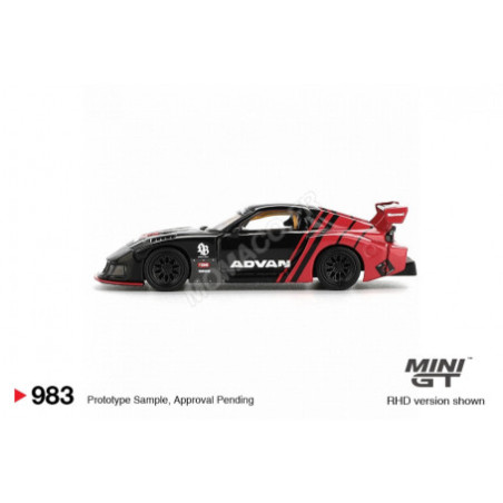 MAZDA RX7 LB SUPER SILHOUETTE ADVAN 1/64 MINI GT