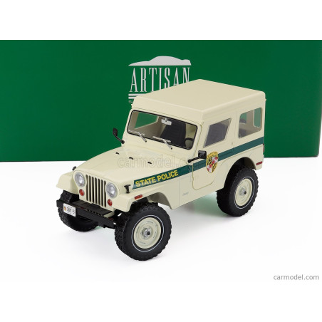 JEEP CJ-5 HARDTOP 1983 MARYLAND STATE POLICE 1/18 GREENLIGHT