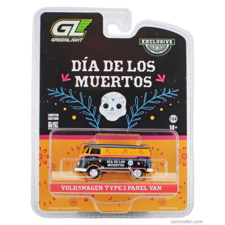 VW T2 PANEL VAN DIA DE LOS MUERTOS 2025 1/64 GREENLIGHT