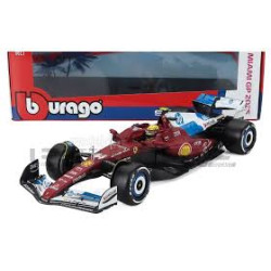 FERRARI F1 SF-25 TEAM SCUDERIA FERRARI HP N°44 LEWIS HAMILTON GRAND PRIX DE MIAMI 2025 1/18 BURAGO
