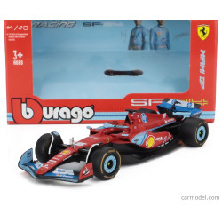 FERRARI F1 SF-24 TEAM SCUDERIA FERRARI N°16 CHARLES LECLERC GRAND PRIX D'IMOLA 2024 3EME 1/43 BURAGO