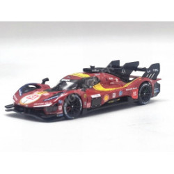 FERRARI 499P 3.0L TURBO V6 N°51 24H DU MANS 2025 1/43 BURAGO
