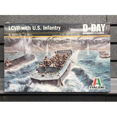 LCVP ET INFANTERIE US 1/35 ITALERI