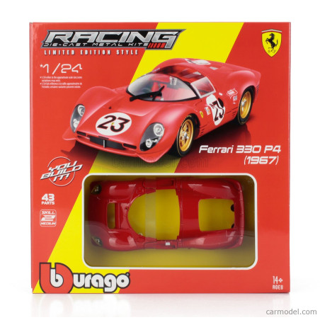 KIT METAL FERRARI 330 P4 N°23 1967 1/24 BURAGO