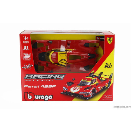 KIT METAL FERRARI 499P N°50 VAINQUEUR 24H DU MANS 2024 1/24 BURAGO