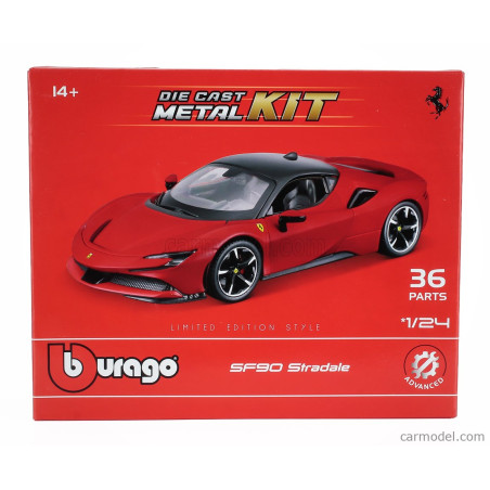 KIT METAL FERRARI SF90 STRADALE 2019 1/24 BURAGO