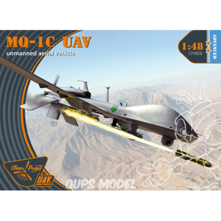 MQ-1C UAV 1/48 CLEAR PROP
