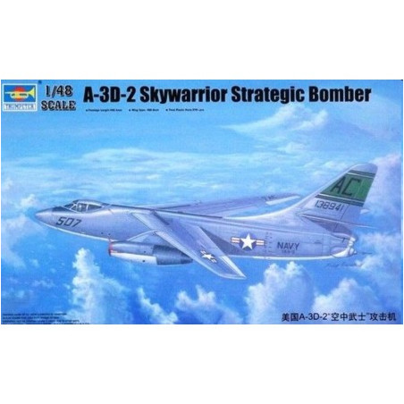 A-3D-2 SKYWARRIOR STRATEGIC BOMBER 1/48 TRUMPETER