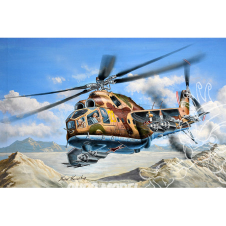 MI-24A HIND-B 1/48 TRUMPETER