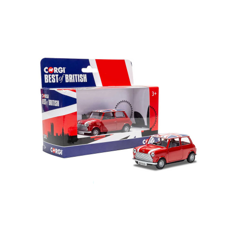 MINI COOPER DRAPEAU ANGLAIS 1/36 CORGI