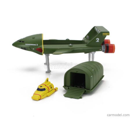 COLLECTION THUNDERBIRDS FAB THUNDERBIRD 2 ET 4 1/36 CORGI 1