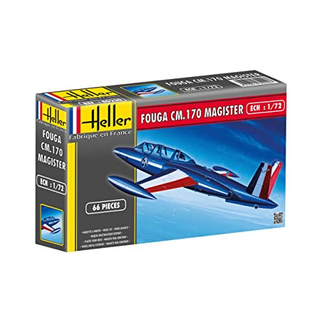 FOUGA MAGISTER CM 170 1/72 HELLER