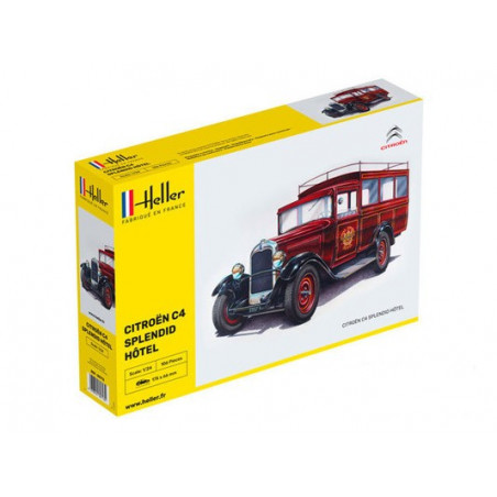 CITROEN C4 "SPLENDID HOTEL " 1/24 HELLER