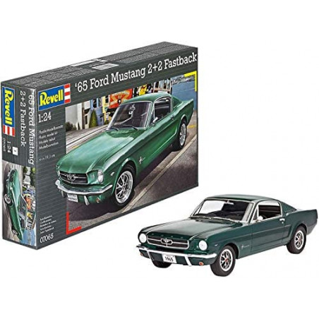 FORD MUSTANG 2+2 FASTBACK 1965 1/24 REVELL