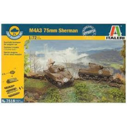M4A3 75MM SHERMAN 1/72 ITALERI