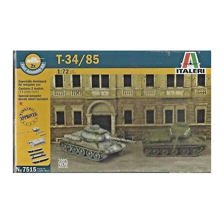 T34/85 1/72 ITALERI