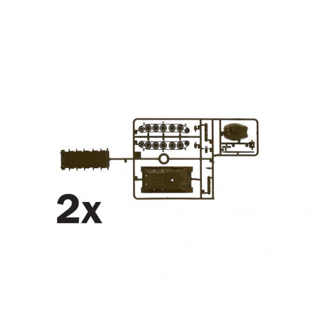 T34/85 1/72 ITALERI 1
