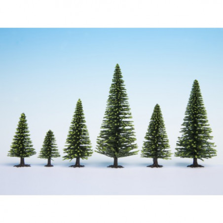 1/87 NOCH 10 SAPINS EPICEA 5-14 CM 1