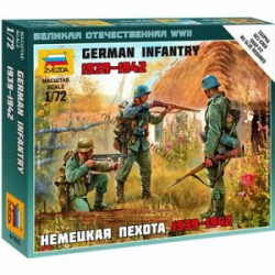 INFANTERIE ALLEMANDE 1939-1942 1/72 ZVESDA