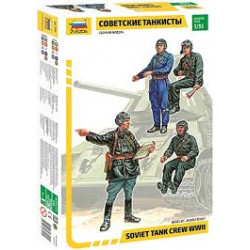 SOVIET TANK CREW 1/35 ZVESDA