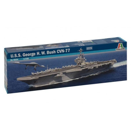 U.S.S GEORGES H.W.BUSH CVN-77 1/720 ITALERI